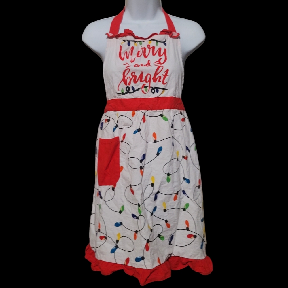 👩‍🍳Woman OSFM Christmas Apron👩🏽‍🍳